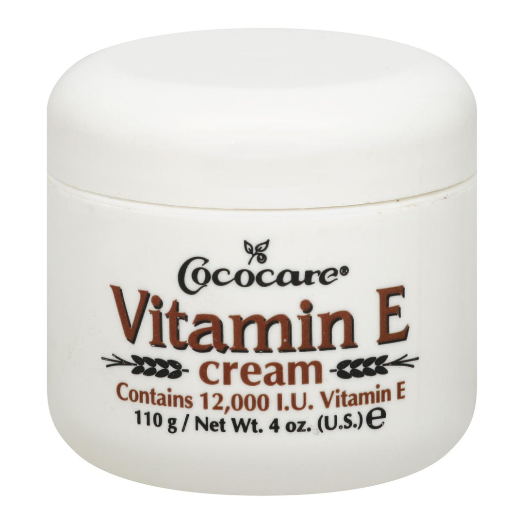 Cococare Vitamin E Cream - 12000 Iu - 4 Oz - Maras Green